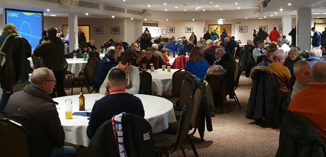 Pies and prizes in Supporters Club 14th December 2019