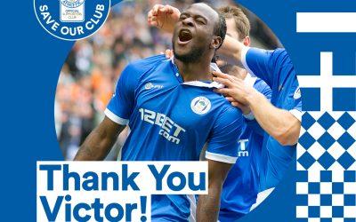 Victor Moses donates to Save Wigan Athletic
