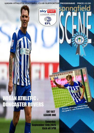 Doncaster Rovers  Match Day Programme 13-09-2025