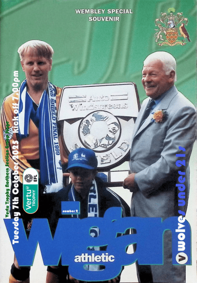 Wolves U21s Match Programme 7.10.25
